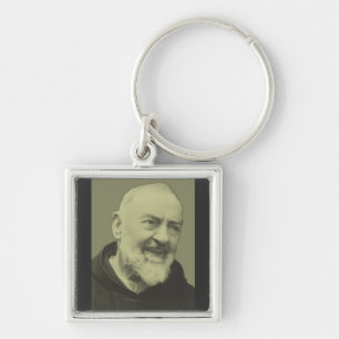 St. Padre Pio of Pietrelcina The Seraphic Priest Key Ring