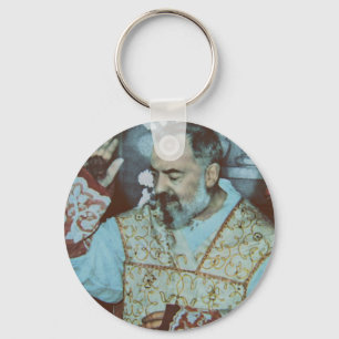 St. Padre Pio of Pietrelcina The Seraphic Priest Key Ring