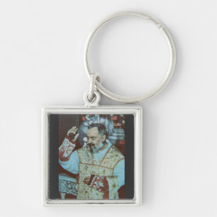 St. Padre Pio of Pietrelcina The Seraphic Priest Key Ring