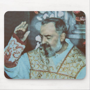 St. Padre Pio of Pietrelcina The Seraphic Priest Mouse Mat