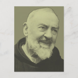 St. Padre Pio of Pietrelcina The Seraphic Priest Postcard