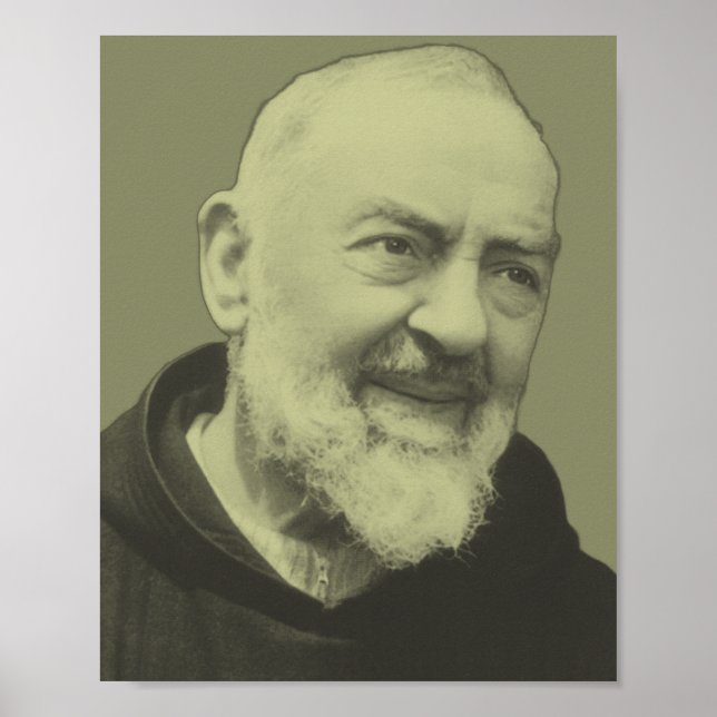 St. Padre Pio of Pietrelcina The Seraphic Priest Poster (Front)