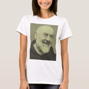 St. Padre Pio of Pietrelcina The Seraphic Priest T-Shirt