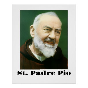 St. Padre Pio Poster