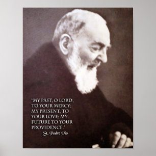 St. Padre Pio Poster