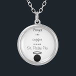 St. Padre Pio Quote Necklace<br><div class="desc">St. Padre Pio Quote Necklace</div>