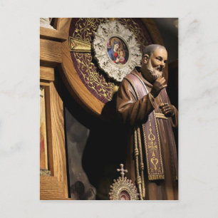 St. Padre Pio Shrine, Kenosha, Wi Postcard