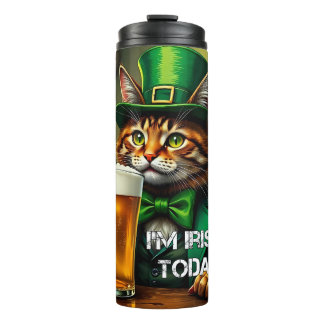St. Pat Cat Thermal Tumbler
