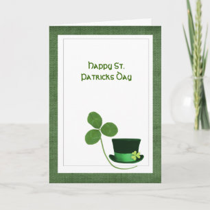 St. Paticks Day greeting card