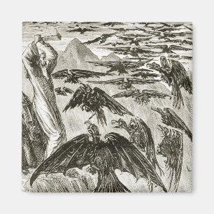 St. Patrick and the demon birds, from 'The Trias T Magnet