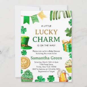 St. Patrick Baby Shower Invitation