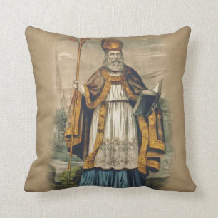 St. Patrick Bishop of Ireland Catholic Cushion