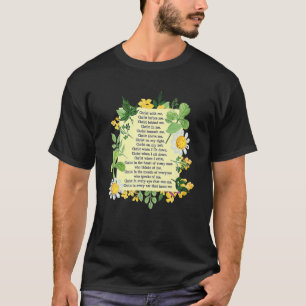 St Patrick Breastplate Prayer Patrick's Day Cathol T-Shirt