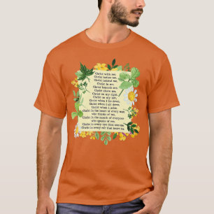 St Patrick Breastplate Prayer Patricks Day T-Shirt