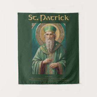 St Patrick Catholic Saint Prayer Tapestry