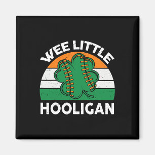 St Patrick Day Bysebyll Wee Little Hooligan By Magnet
