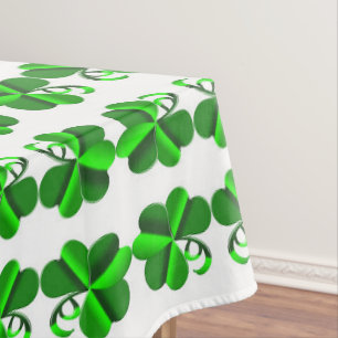 St Patrick Day. Clover pattern Tablecloth