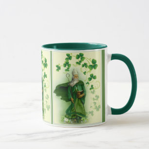 St. Patrick Day Irish Green Shamrocks Mug