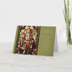 St. Patrick Irish Blessing St. Patrick's Day Card