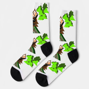 st Patrick irish  terrier  Socks