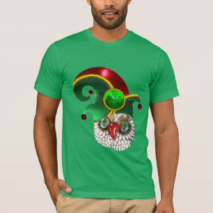 ST PATRICK JEWEL OWL AND ELF HAT WITH SHAMROCK T-Shirt