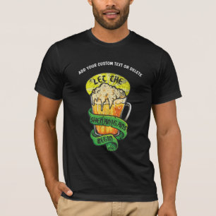 St Patrick Let The Shenanigans Begin Irish Beer T-Shirt