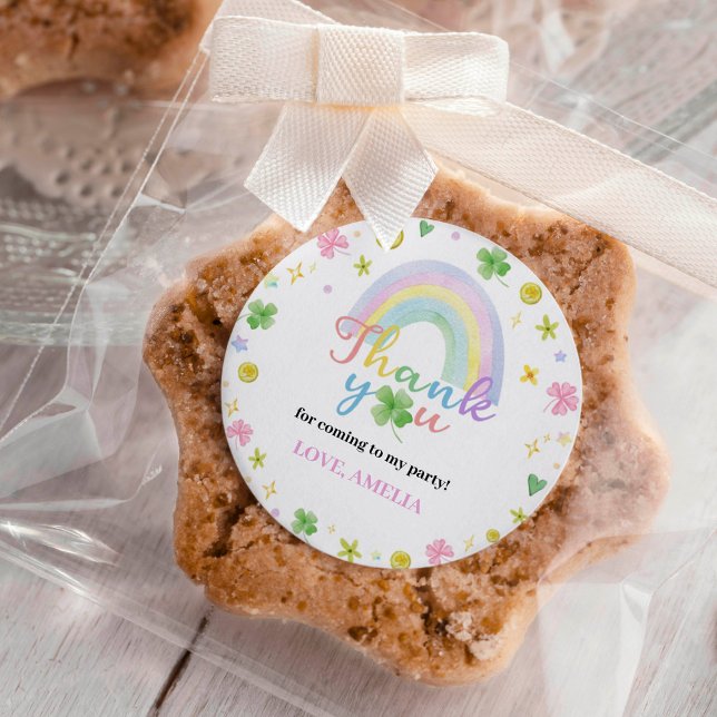 St. Patrick Lucky One Birthday Sticker Labels (Creator Uploaded)