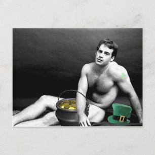 St. Patrick Man 3 Postcard