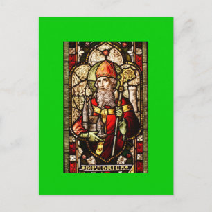St. Patrick Patron Saint of Ireland Postcard