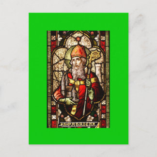 St. Patrick Patron Saint of Ireland Postcard