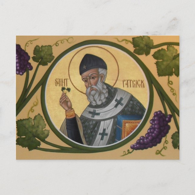 St. Patrick Prayer Card (Front)