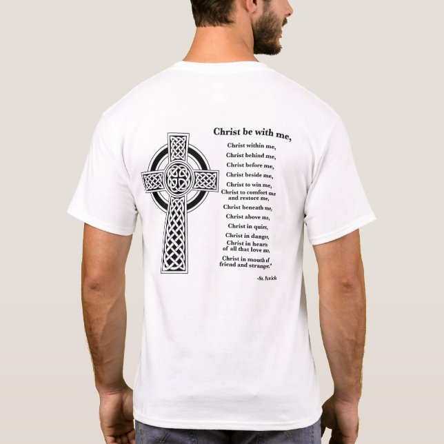 St Patrick Prayer T-Shirt (Back)