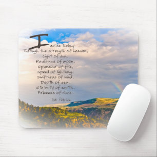 St Patrick Quote Mouse Mat