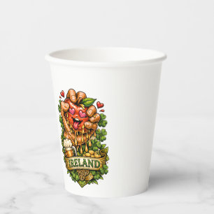 St. Patrick’s Day Apple Craze 🍀 Paper Cups