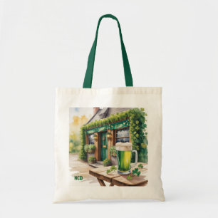 St Patrick’s Day Bar Pub Party Personalized Tote Bag