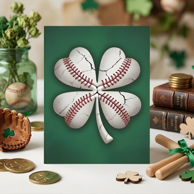 St Patrick’s Day Baseball Card (Creator Uploaded)