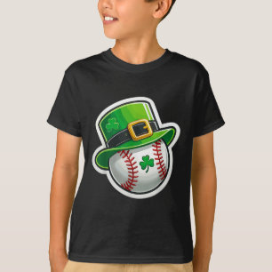St. Patrick’s Day Baseball Clover Hat Lucky Shamro T-Shirt