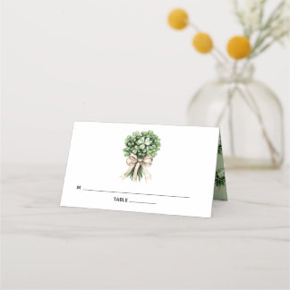 St. Patrick’s Day Bridal Shower Place Card