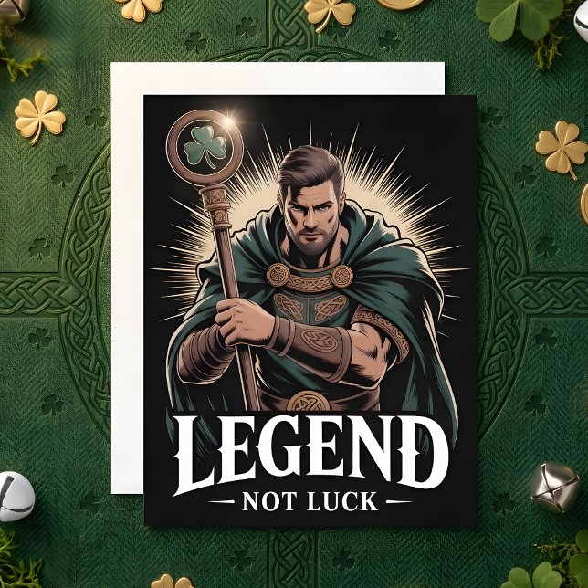 St Patrick’s Day Card Celtic Legend (Creator Uploaded)