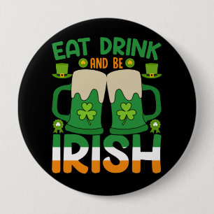 St. Patrick’s Day Celebration 10 Cm Round Badge