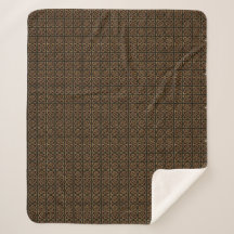 St. Patrick’s Day Celtic Knot Sherpa Blanket