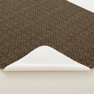 St. Patrick’s Day Celtic Knot Sherpa Blanket