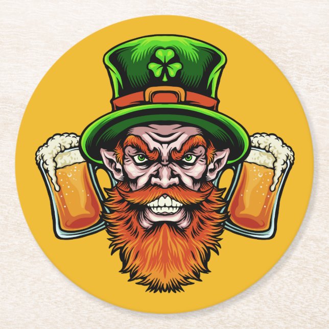 St. Patrick’s Day coasters (Front)
