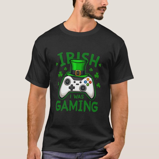 St Patrick’s Day Gaming Lovers T-Shirt (Front)