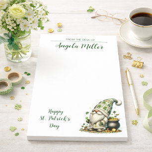 St. Patrick’s Day Gnome Desk Notes