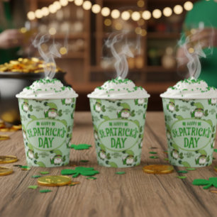 St. Patrick’s Day Gnome Paper Cup
