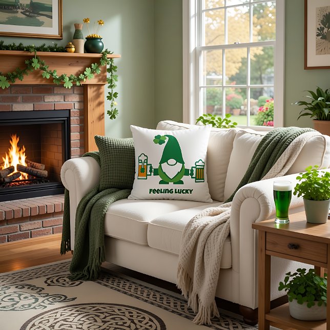 St. Patrick’s Day Gnome with Beer Mug Cushion (Creator Uploaded)