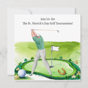 St. Patrick’s Day Golf Tournament Invitation