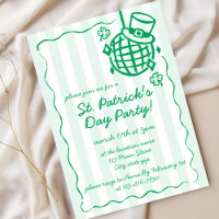 St. Patrick’s Day Green Hand Drawn Party