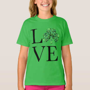 St. Patrick’s day   Green shamrocks    T-Shirt